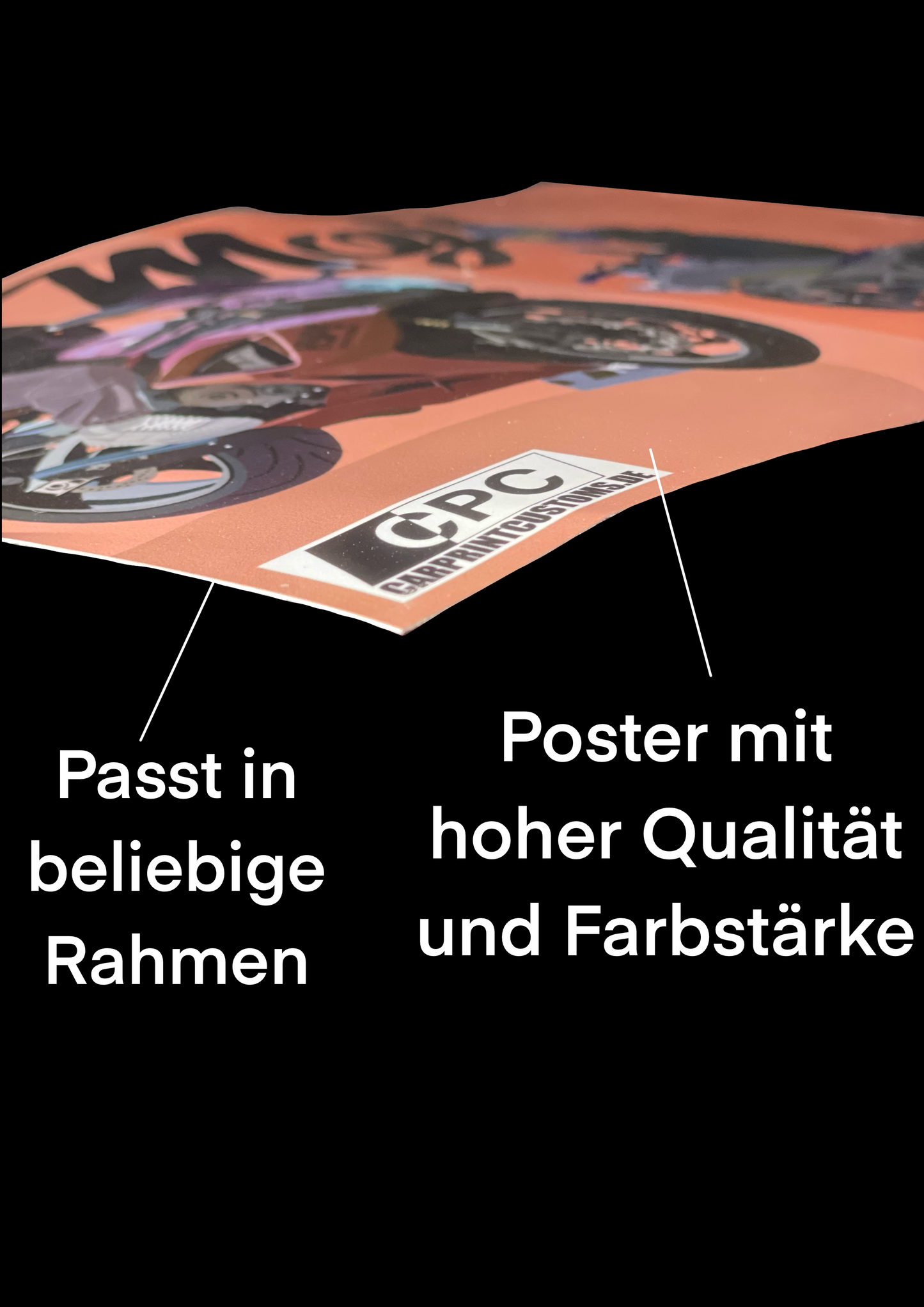 Dein Fahrzeug als Poster