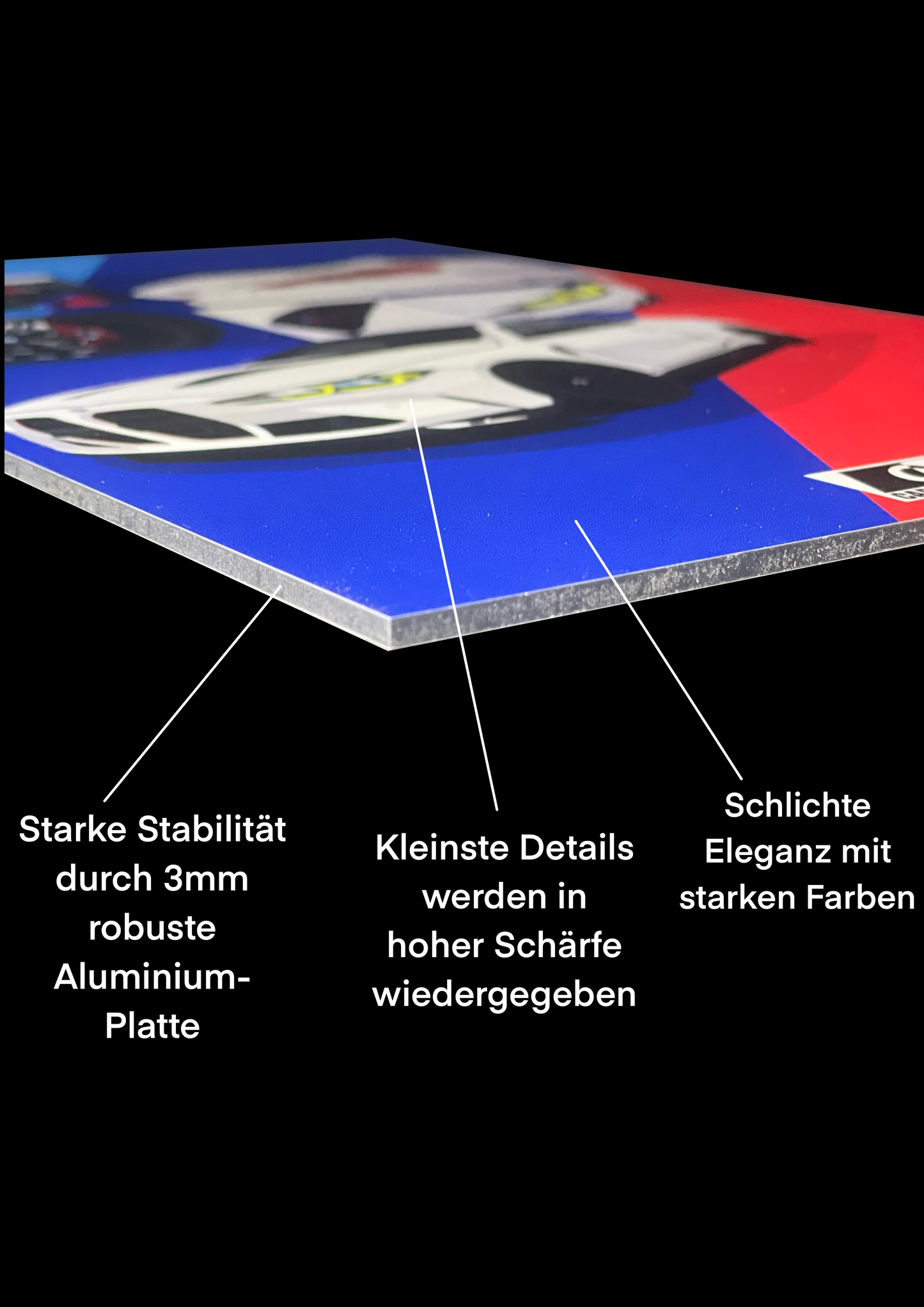 Dein Fahrzeug auf Aluminium veredelt